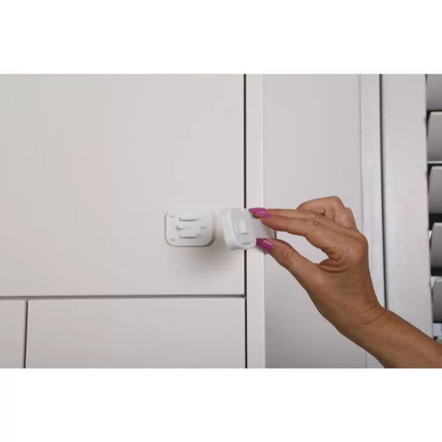 Dreambaby Adapta-latch multifunkciós zár 2db - fehér/szürke