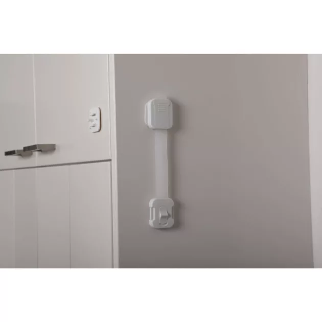 Dreambaby Adapta-latch multifunkciós zár 2db - fehér/szürke