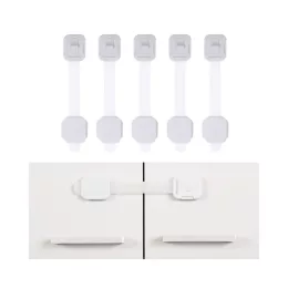   Dreambaby Adapta-latch multifunkciós zár 5db - fehér/szürke