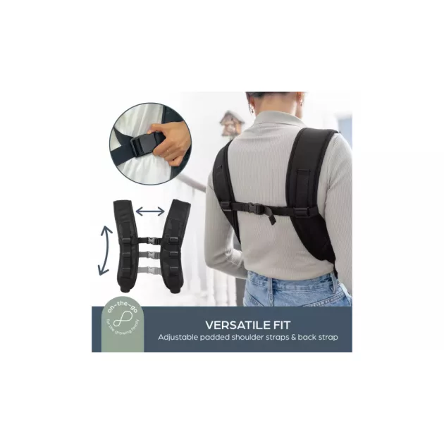 Dreambaby On the Move 3az1 ben babahordozó - fekete