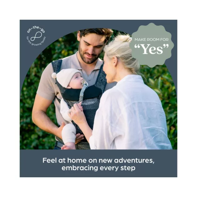 Dreambaby Inspire szövet babahordozó - fekete