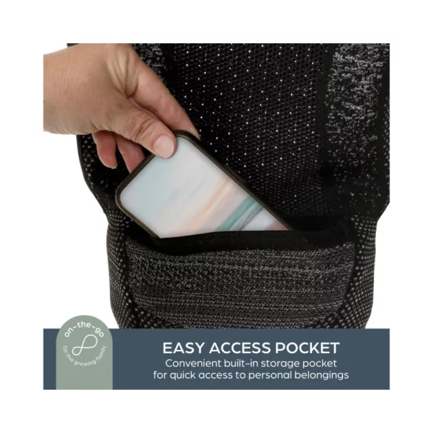 Dreambaby Inspire szövet babahordozó - fekete