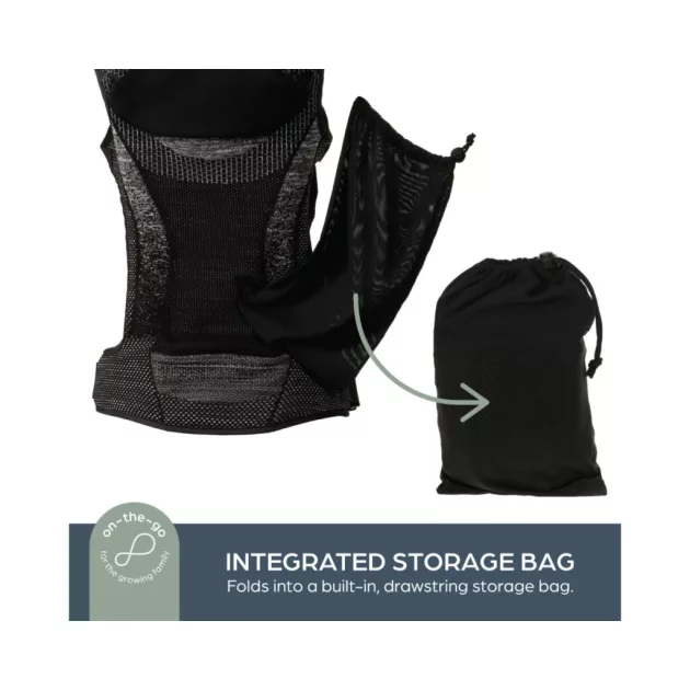 Dreambaby Inspire szövet babahordozó - fekete