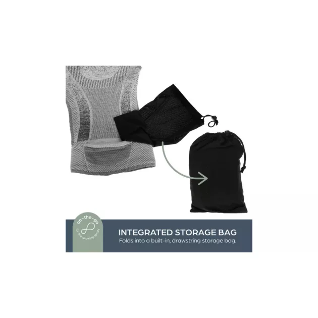 Dreambaby Inspire szövet babahordozó - szürke