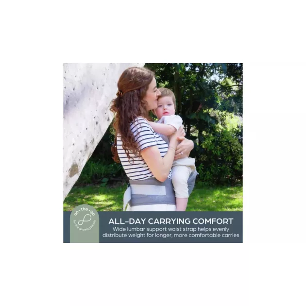 Dreambaby Elevate 5az1 ben babahordozó - szürke