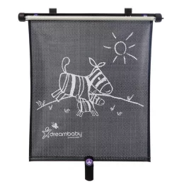 Dreambaby Kétoldalú napellenző rolós - Zebra