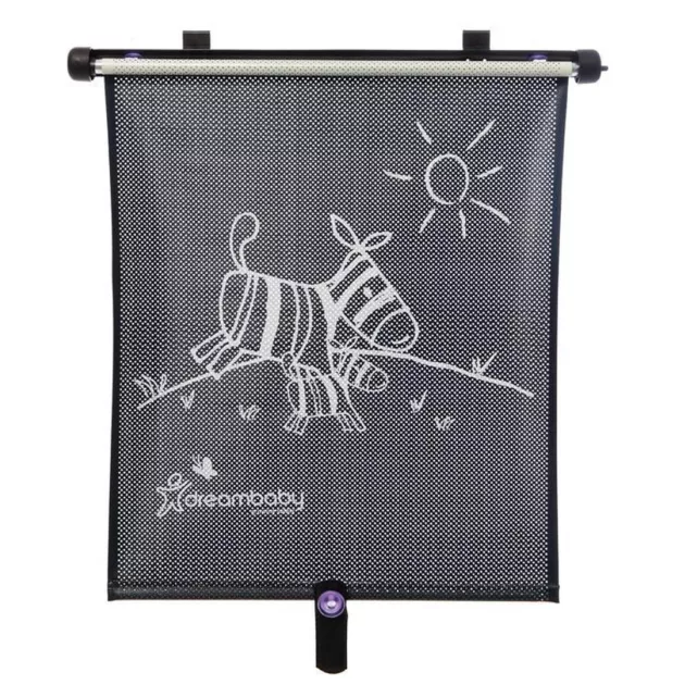 Dreambaby Kétoldalú napellenző rolós - Zebra