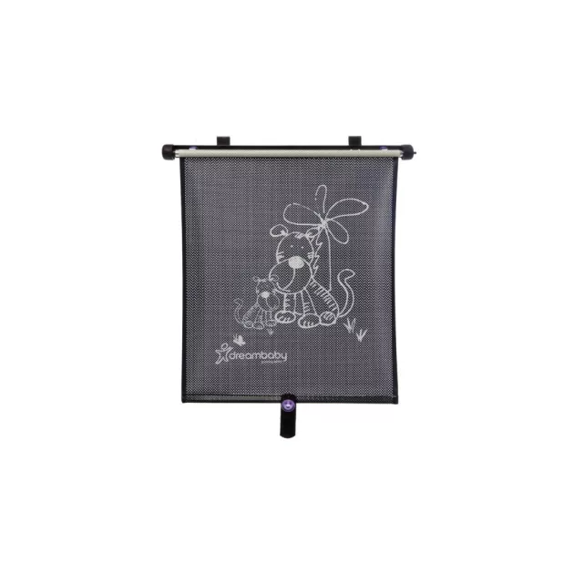 Dreambaby Kétoldalú napellenző rolós szett - Zebra + Tiger