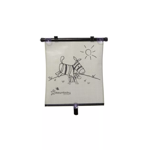 Dreambaby Kétoldalú napellenző rolós szett - Zebra + Tiger