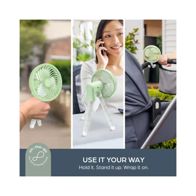 Dreambaby Smart-grip rugalmas ventilátor - menta