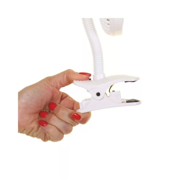 Dreambaby Ezy-fit csíptetős ventilátor - white