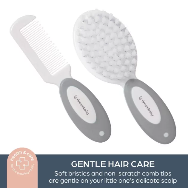 Dreambaby Essentials 10 darabos ápolási készlet - szürke