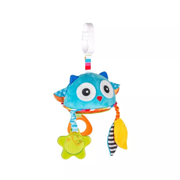 Benbat Dazzle Travel akasztós játék - Mirrow Owl