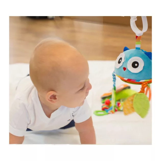 Benbat Dazzle Travel akasztós játék - Mirrow Owl