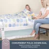 Dreambaby Milan Deluxe leesésgátló 110x45,5 cm - fehér