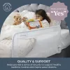 Dreambaby Milan Deluxe leesésgátló 110x45,5 cm - fehér