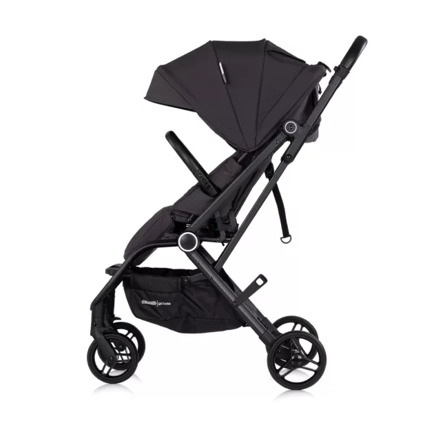 Chipolino Go Twist sport babakocsi 360° forgatható üléssel - Charcoal