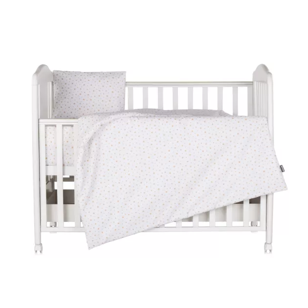 Chipolino 5 részes ágynemű garnitúra - Beige stars