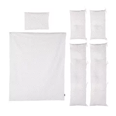   Chipolino 9 részes ágynemű garnitúra paplanhuzattal 60/120 - Beige stars