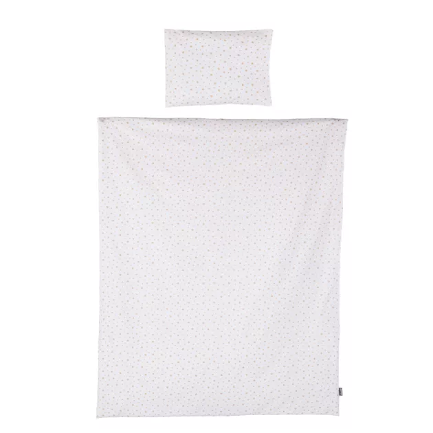 Chipolino 9 részes ágynemű garnitúra paplanhuzattal 60/120 - Beige stars