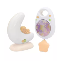  Chipolino Multifunkciós éjjeli fény és zenélő doboz szett - Moon pink