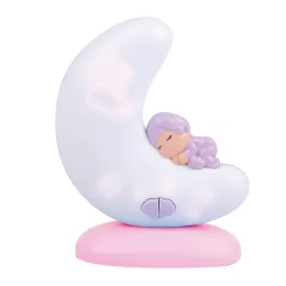 Chipolino Multifunkciós éjjeli lámpa - Moon pink