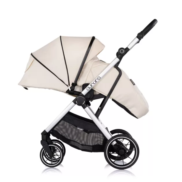 Chipolino Aurora 3az1-ben multifunkciós babakocsi - Cashmere