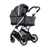 Chipolino Aurora 3az1-ben multifunkciós babakocsi - Charcoal