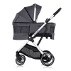 Chipolino Aurora 3az1-ben multifunkciós babakocsi - Charcoal