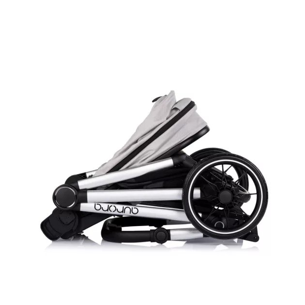 Chipolino Aurora 3az1-ben multifunkciós babakocsi - Platinum