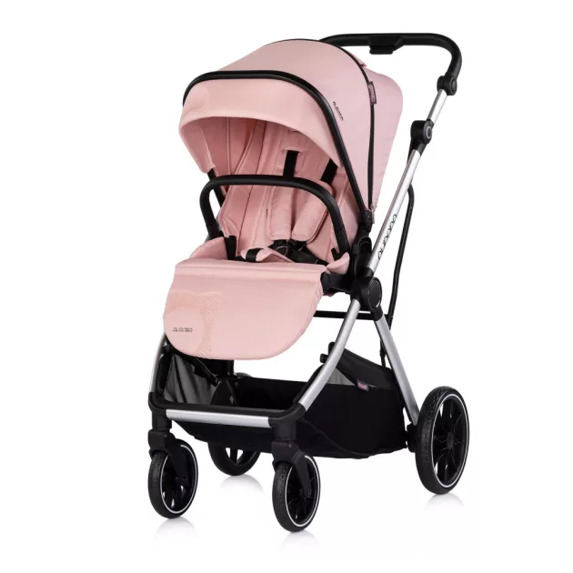 Chipolino Aurora 3az1-ben multifunkciós babakocsi - Powder pink
