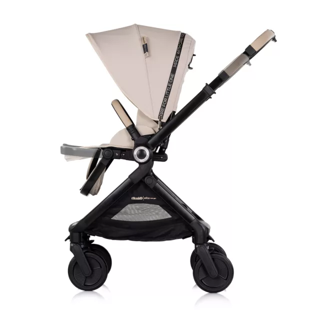 Chipolino Elite Next Gen újszülött babakocsi 22 kg-ig - Latte