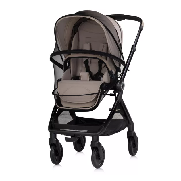 Chipolino Elite Next Gen újszülött babakocsi 22 kg-ig - Latte