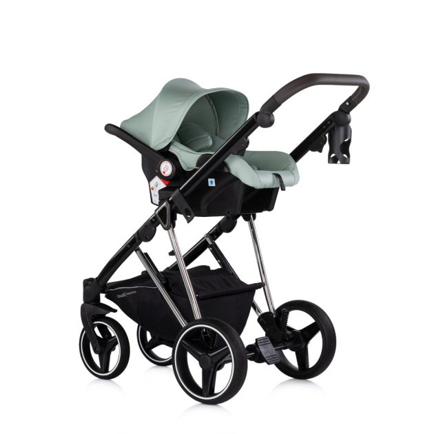 Chipolino Imperium 3 az 1-ben újszülött babakocsi - Matcha