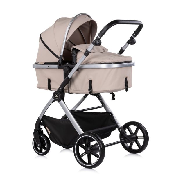 Chipolino Pearl babakocsi 2:1-ben mózessé alakítható sportrésszel - Latte