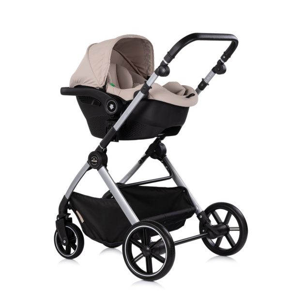 Chipolino Pearl babakocsi 2:1-ben mózessé alakítható sportrésszel - Latte