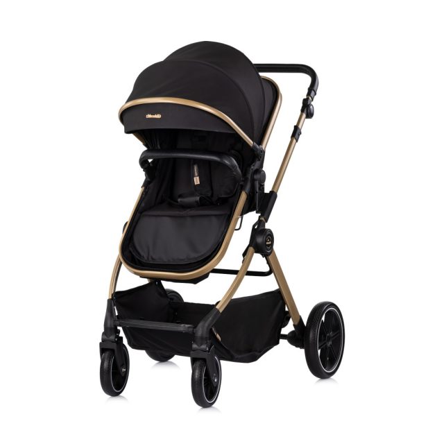 Chipolino Pearl babakocsi 2:1-ben mózessé alakítható sportrésszel - Noir