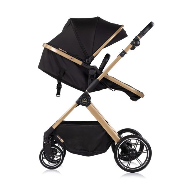 Chipolino Pearl babakocsi 2:1-ben mózessé alakítható sportrésszel - Noir