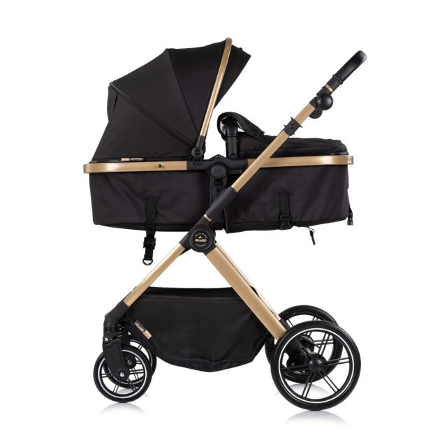 Chipolino Pearl babakocsi 2:1-ben mózessé alakítható sportrésszel - Noir