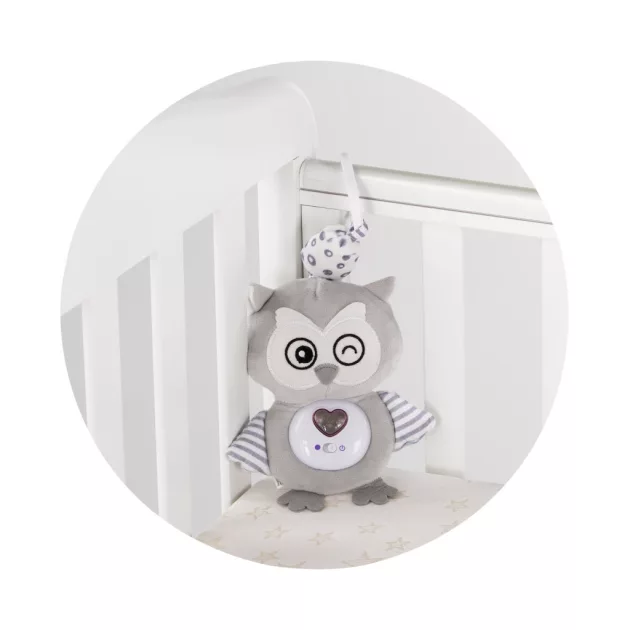 Chipolino babakocsi/kiságy játék - Owl