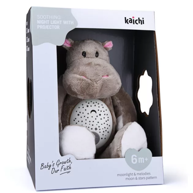 Chipolino Plüssjáték projektorral és zenével - Hippo