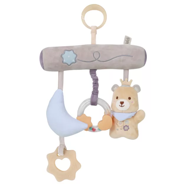 Chipolino Babajáték babakocsira és kiságyra - Bear and Moon