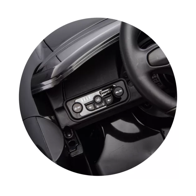 Chipolino Porsche Carrera GT LUX elektromos autó - black