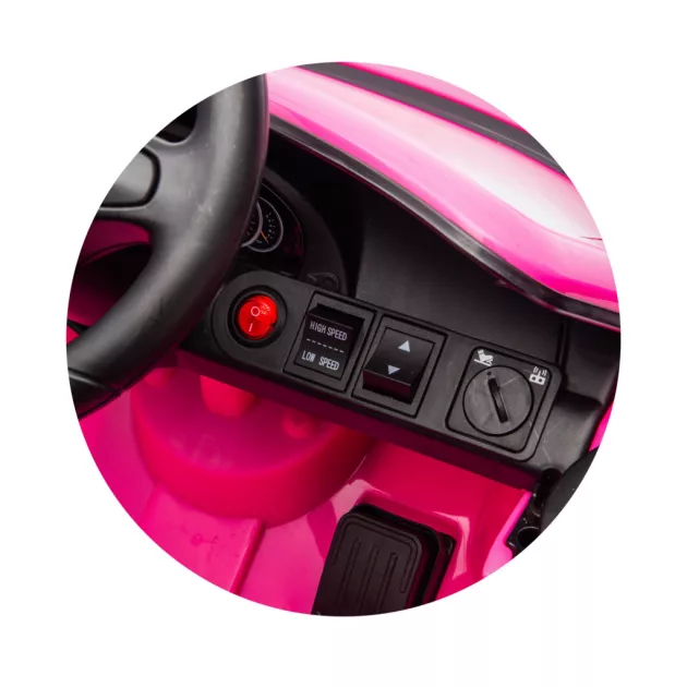 Chipolino Porsche Carrera GT LUX elektromos autó - pink