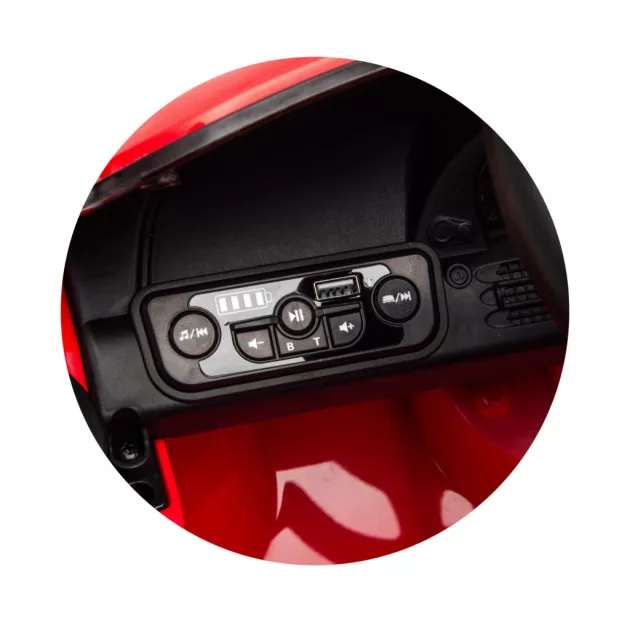 Chipolino Porsche Carrera GT LUX elektromos autó - red