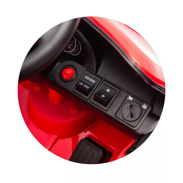 Chipolino Porsche Carrera GT LUX elektromos autó - red