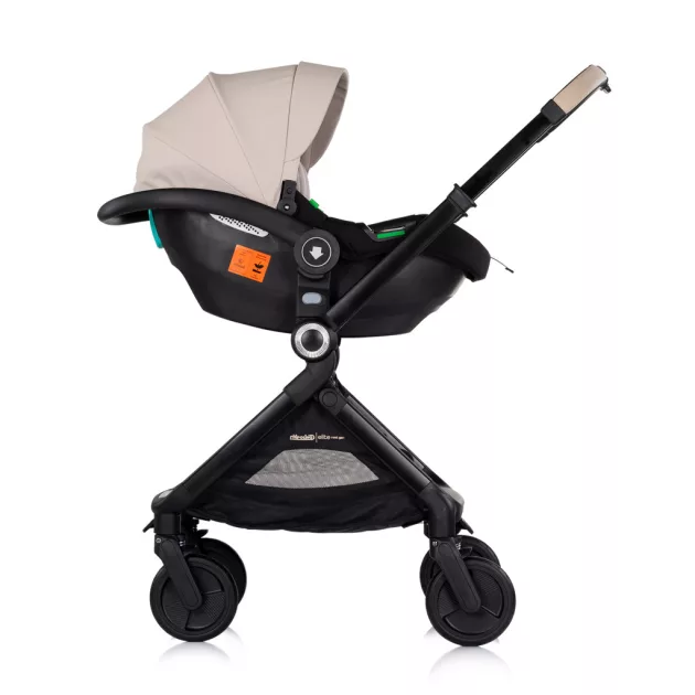 Chipolino Elite Next Gen autóshordozó 40-87 cm - Latte