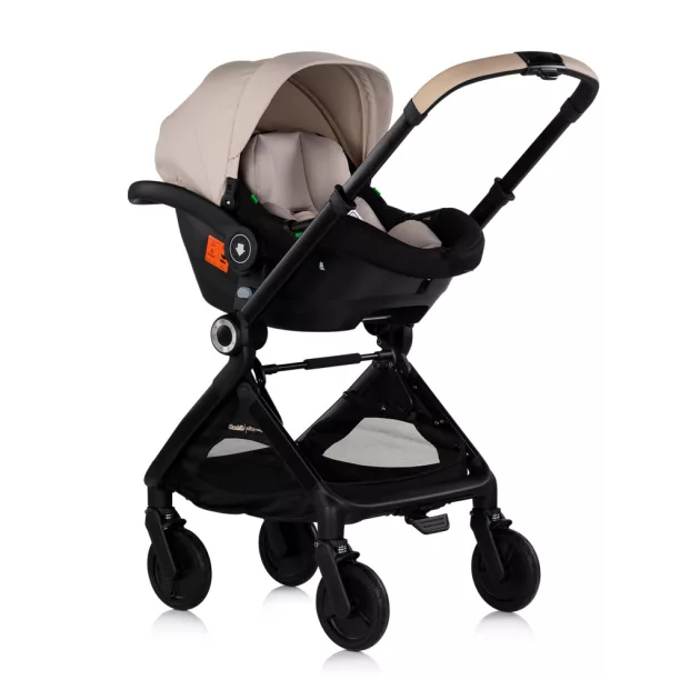 Chipolino Elite Next Gen autóshordozó 40-87 cm - Latte
