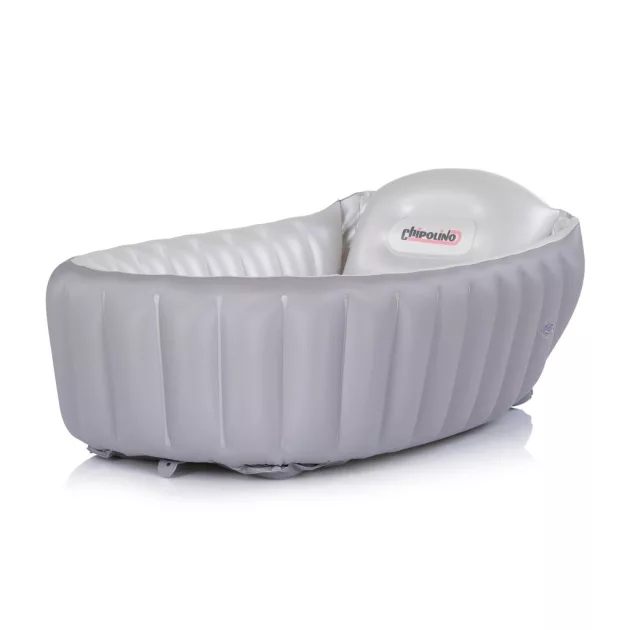 Chipolino Baby Cloud felfújható babakád pumpával - Grey