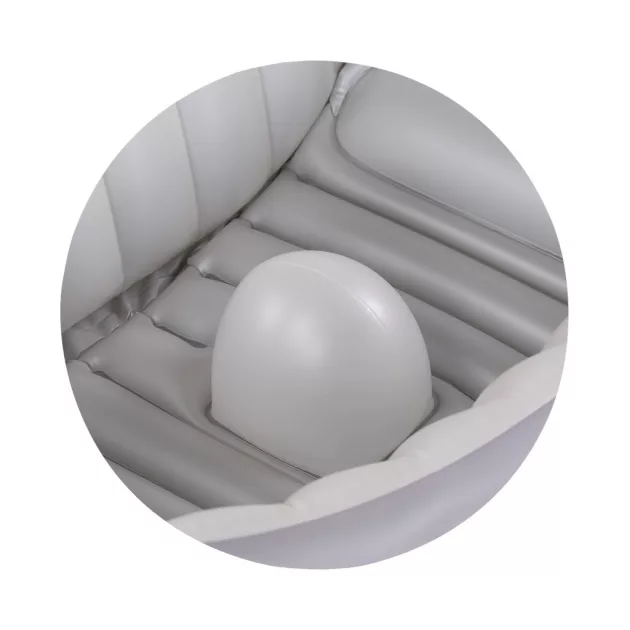 Chipolino Baby Cloud felfújható babakád pumpával - Grey